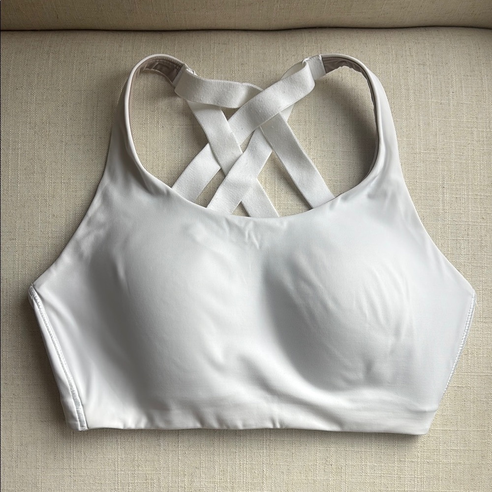 lululemon athletica White Sports Bra